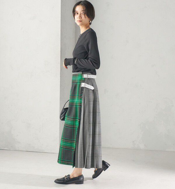 SHIPS for women「【SHIPS別注】O&rsquo;NEIL OF DUBLIN:パッチワーク ファッション ロング キルト」|スカート|