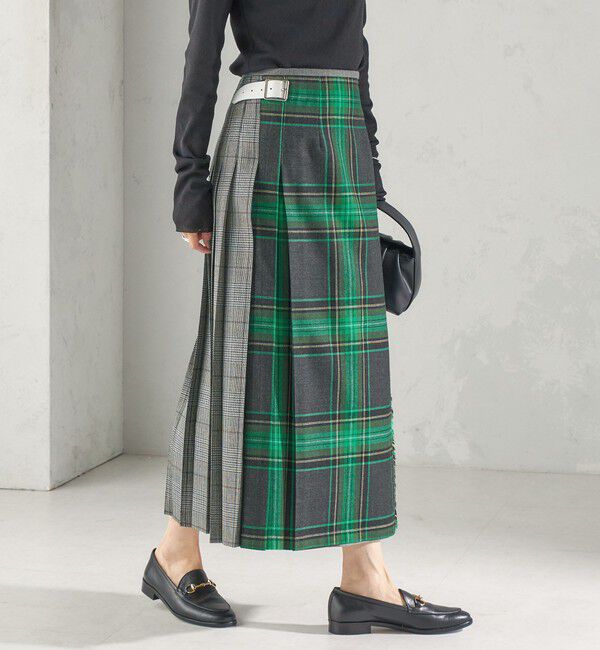 SHIPS for women「【SHIPS別注】O&rsquo;NEIL OF DUBLIN:パッチワーク ファッション ロング キルト」|スカート|