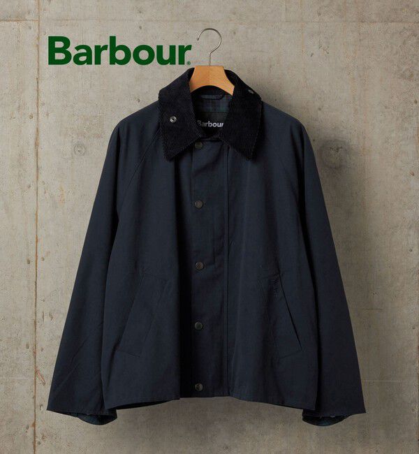 SHIPS「【SHIPS別注】Barbour: OS TRANSPORT JACKET」|ブルゾン・スタジャン|ネイビー