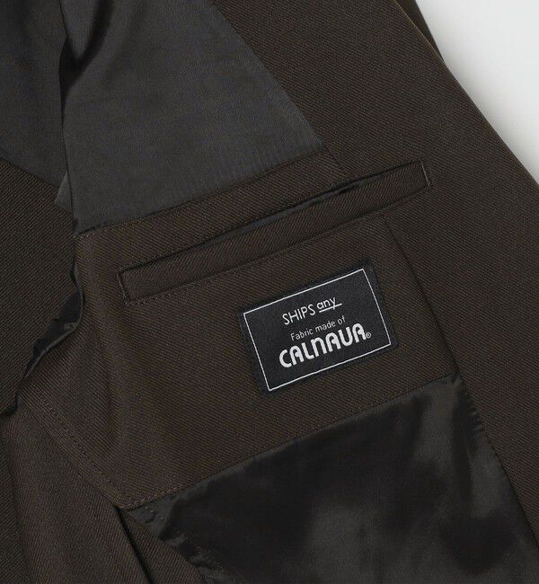 SHIPS any「〈撥水/手洗い可能〉CALNAVA(R) オールシーズン セットアップ ジャケット & イージーパンツ◆」|スーツ|