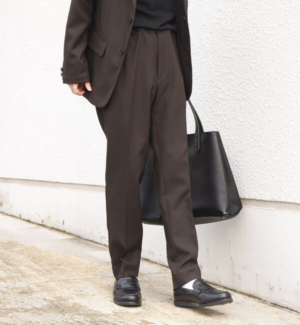 SHIPS any「〈撥水/手洗い可能〉CALNAVA(R) オールシーズン セットアップ ジャケット & イージーパンツ◆」|スーツ|