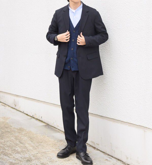 SHIPS any「〈撥水/手洗い可能〉CALNAVA(R) オールシーズン セットアップ ジャケット & イージーパンツ◆」|スーツ|