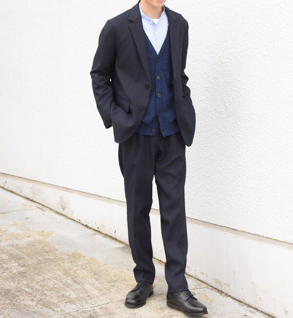 SHIPS any「〈撥水/手洗い可能〉CALNAVA(R) オールシーズン セットアップ ジャケット & イージーパンツ◆」|スーツ|