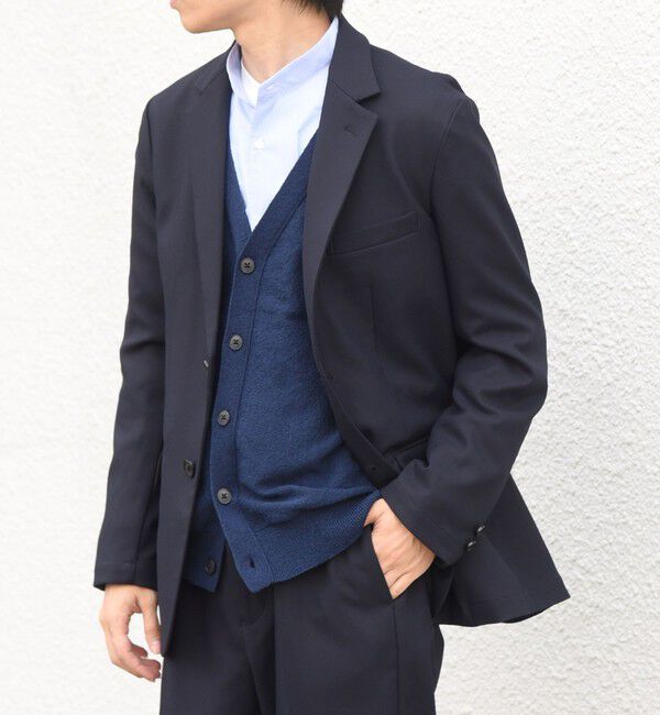 SHIPS any「〈撥水/手洗い可能〉CALNAVA(R) オールシーズン セットアップ ジャケット & イージーパンツ◆」|スーツ|