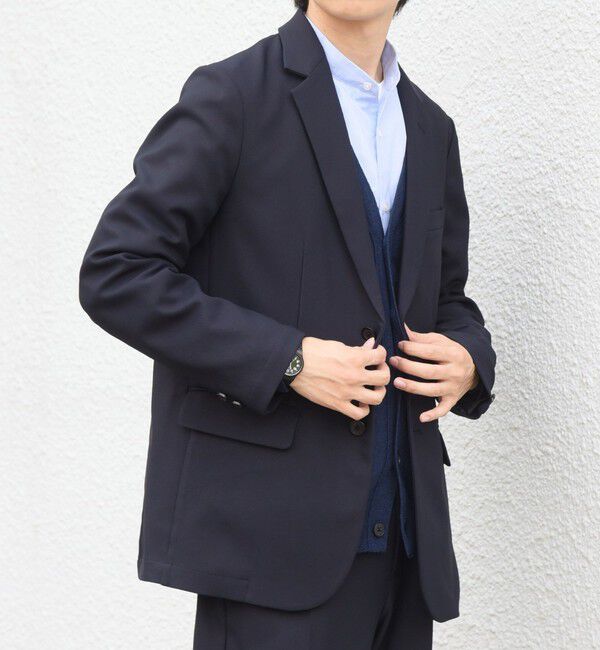 SHIPS any「〈撥水/手洗い可能〉CALNAVA(R) オールシーズン セットアップ ジャケット & イージーパンツ◆」|スーツ|