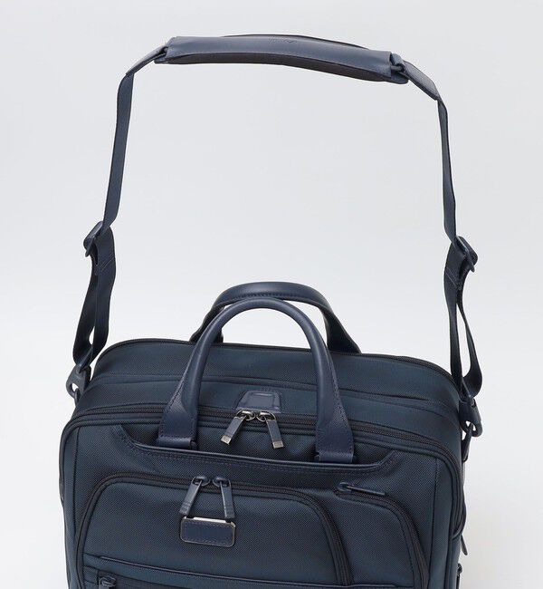 SHIPS「【SHIPS別注】TUMI: ALPHA ミディアム 15インチ エクスパンダブル ブリーフケース」|ビジネスバッグ|
