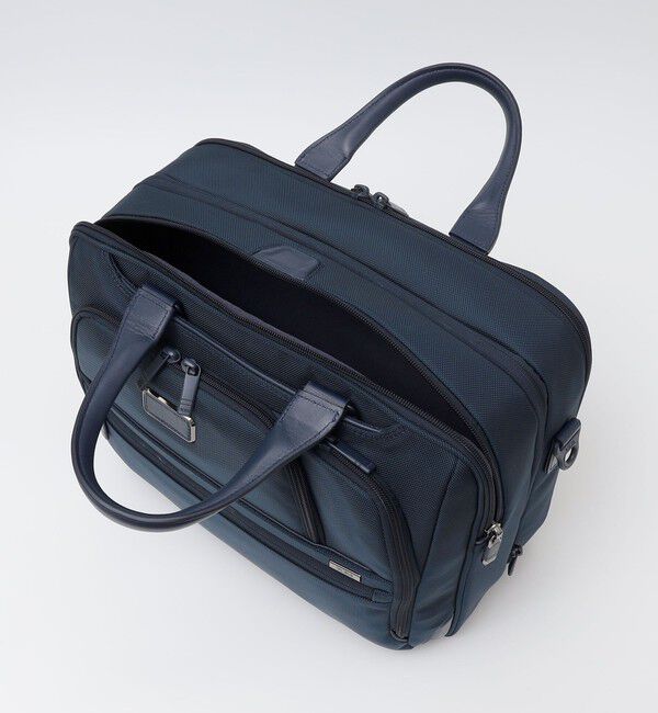 SHIPS「【SHIPS別注】TUMI: ALPHA ミディアム 15インチ エクスパンダブル ブリーフケース」|ビジネスバッグ|