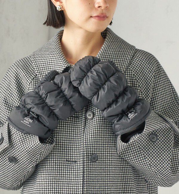 SHIPS for women「《予約》【SHIPS別注】TAION:〈手洗い可能〉SHIRRING MITTEN」|手袋|