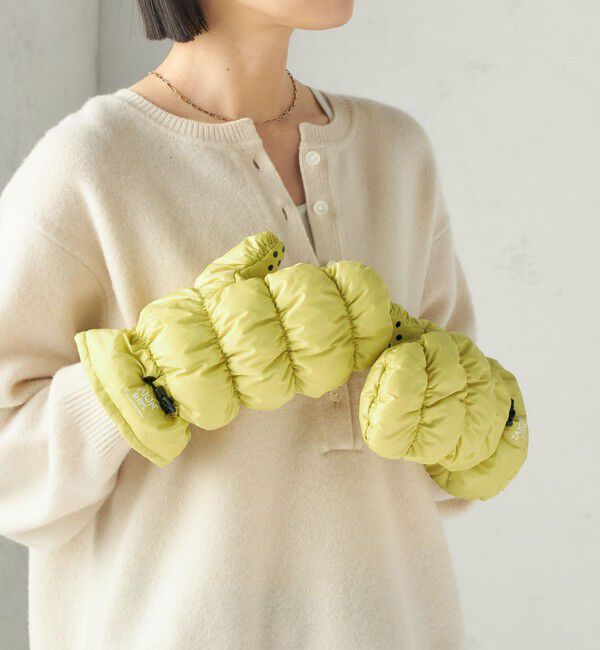 SHIPS for women「《予約》【SHIPS別注】TAION:〈手洗い可能〉SHIRRING MITTEN」|手袋|