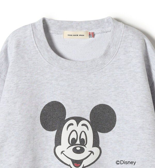SHIPS for women「《予約》【SHIPS別注】GOOD ROCK SPEED: 〈洗濯機可能〉MICKY / LOGO SWEAT」|スウェット・ジャージ|