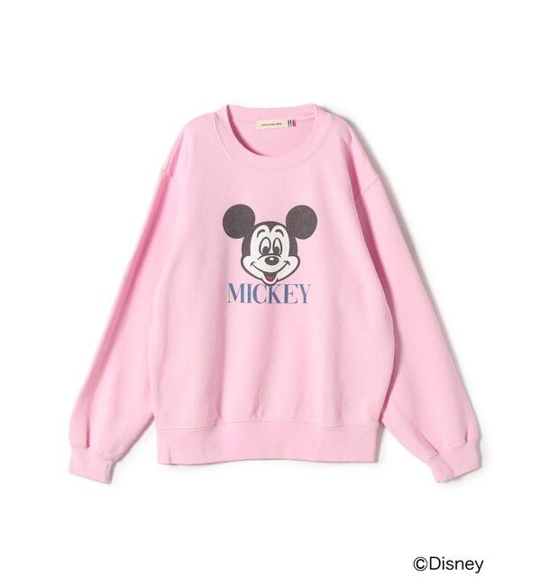 SHIPS for women「《予約》【SHIPS別注】GOOD ROCK SPEED: 〈洗濯機可能〉MICKY / LOGO SWEAT」|スウェット・ジャージ|
