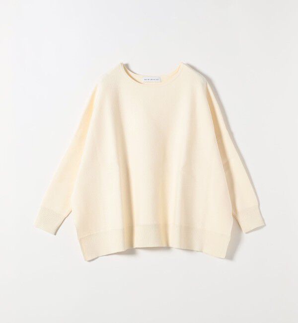 quaranciel「《予約》〈洗濯機可能〉ボートネック ワイド ニット プルオーバー 26AW」|ニット・セーター|