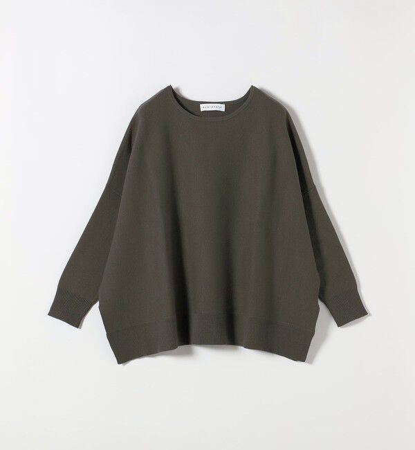 quaranciel「《予約》〈洗濯機可能〉ボートネック ワイド ニット プルオーバー 26AW」|ニット・セーター|