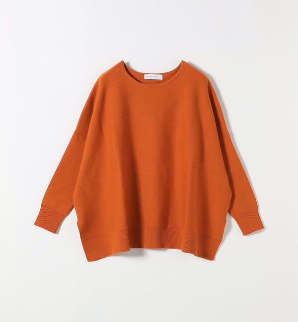 quaranciel「《予約》〈洗濯機可能〉ボートネック ワイド ニット プルオーバー 26AW」|ニット・セーター|