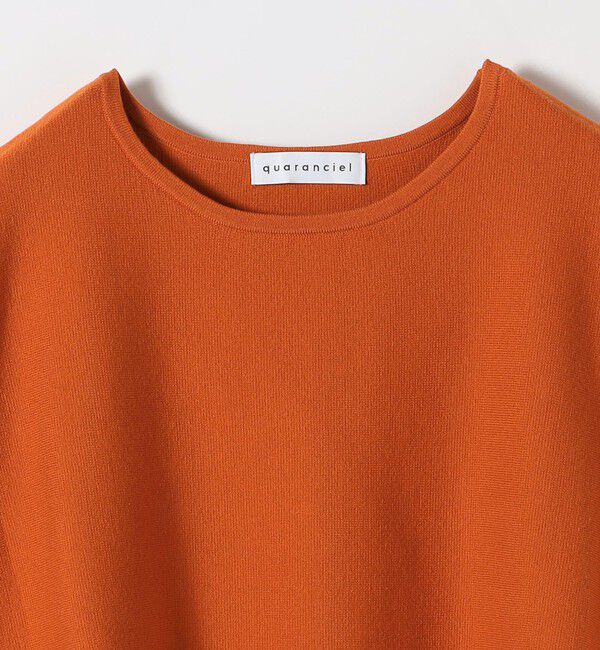 quaranciel「《予約》〈洗濯機可能〉ボートネック ワイド ニット プルオーバー 26AW」|ニット・セーター|