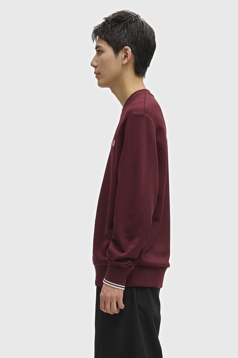 FRED PERRY 「FRED PERRY／Crew Neck Sweatshirt／フレッドペリースウェットシャツ」|Tシャツ・カットソー|