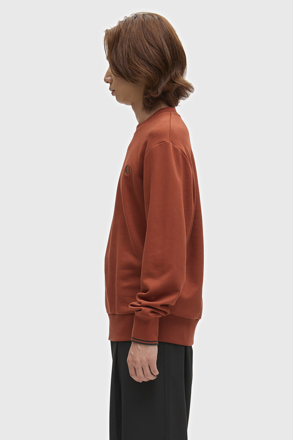 FRED PERRY 「FRED PERRY／Crew Neck Sweatshirt／フレッドペリースウェットシャツ」|Tシャツ・カットソー|