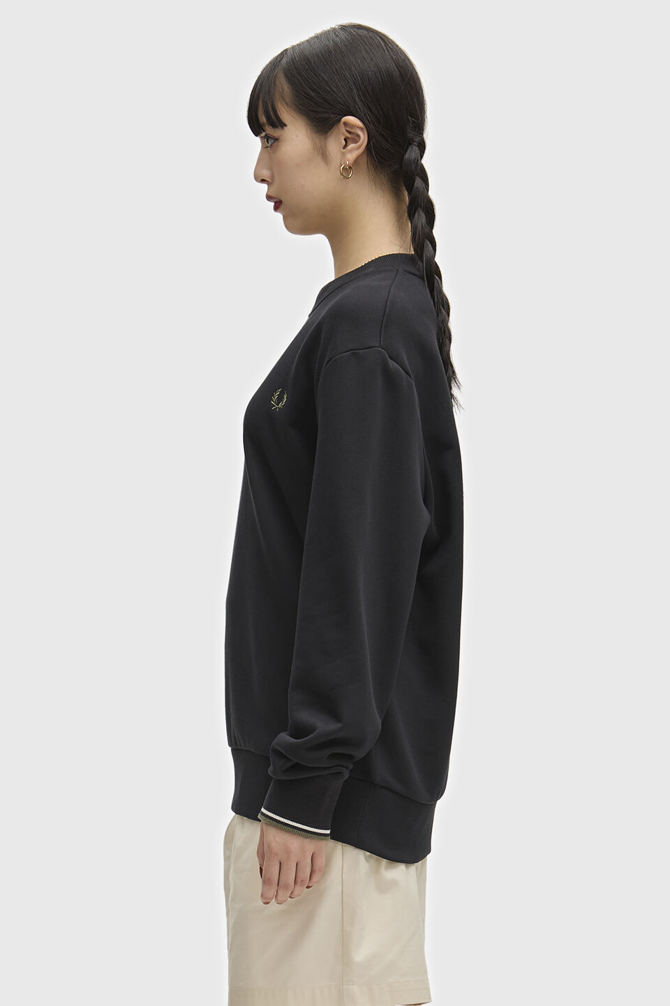 FRED PERRY 「FRED PERRY／Crew Neck Sweatshirt／フレッドペリースウェットシャツ」|Tシャツ・カットソー|