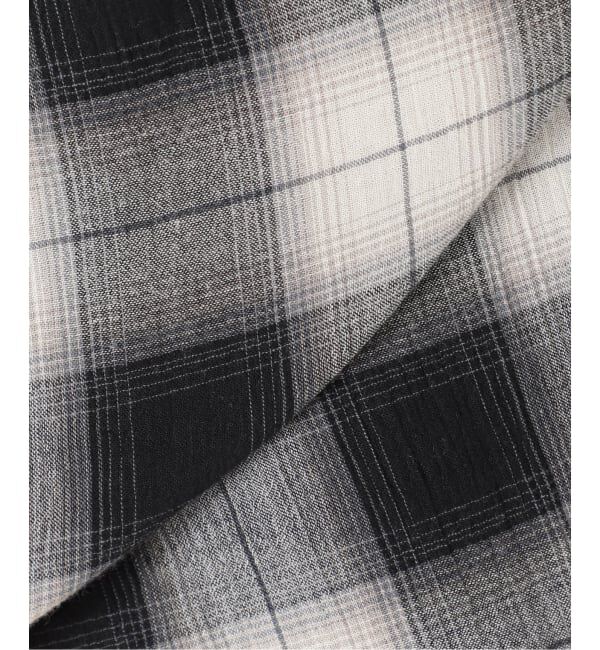 OUTDOOR PRODUCTS Usual Things「PLAIDパターンイージーワイドパンツ セットアップ対応」|スラックス|