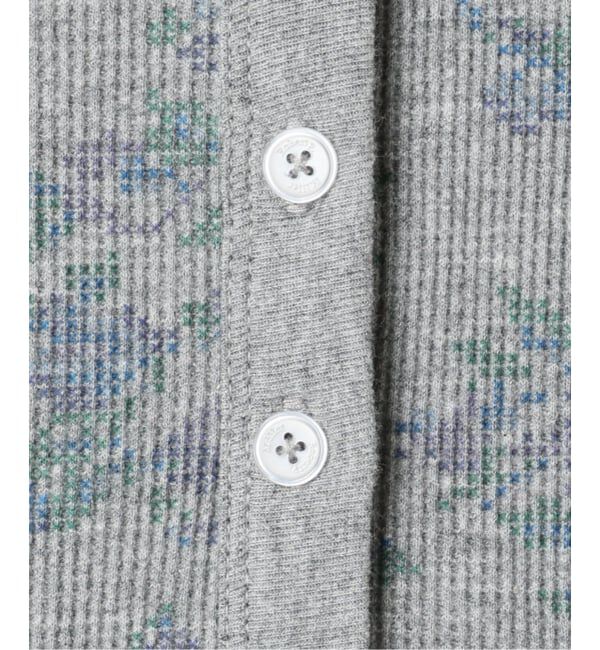 OUTDOOR PRODUCTS Usual Things「miller ex flower waffle hoody CD」|カーディガン|