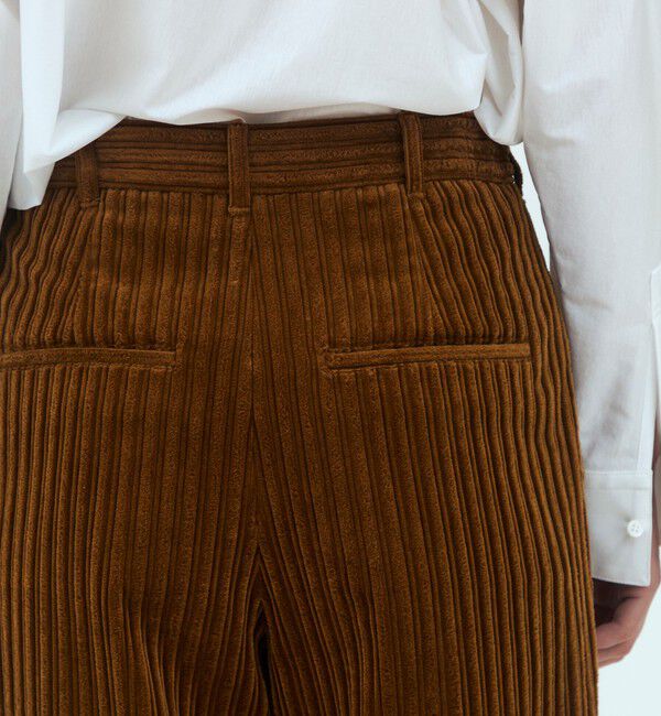 GALERIE VIE「コットンデュオコーデュロイ 2タックパンツ」|その他|