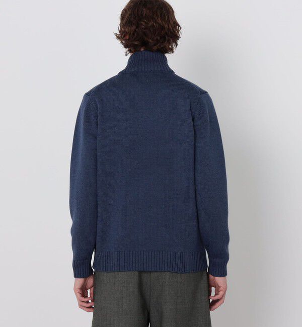 TOMORROWLAND MENS「TOMORROWLAND tricot メリノウール スタンドカラーニットカーディガン」|ニット・セーター|