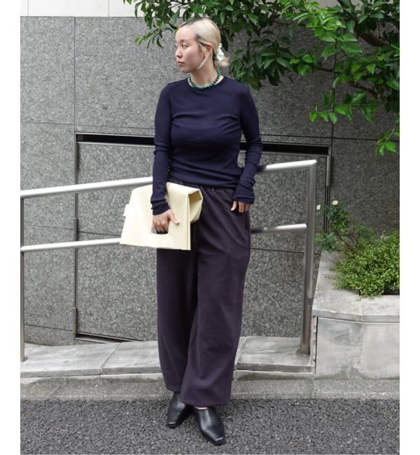 EMILYWEEK「《追加12/新色あり》パウダリーコットンプルオーバー」|Tシャツ・カットソー|