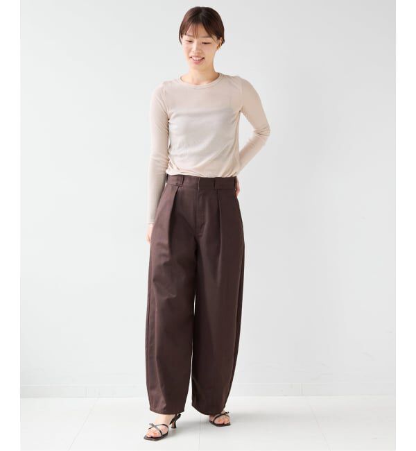 EMILYWEEK「《追加12/新色あり》パウダリーコットンプルオーバー」|Tシャツ・カットソー|
