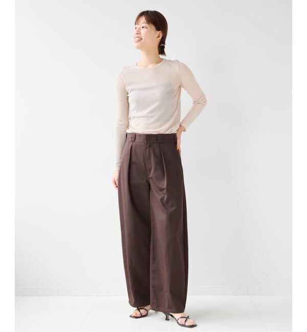 EMILYWEEK「《追加12/新色あり》パウダリーコットンプルオーバー」|Tシャツ・カットソー|