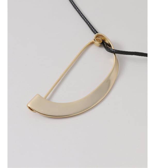 Plage「《追加》JAMIRAY / ジャミレイ MODERN CURVE PIN ネックレス 2」|ネックレス|