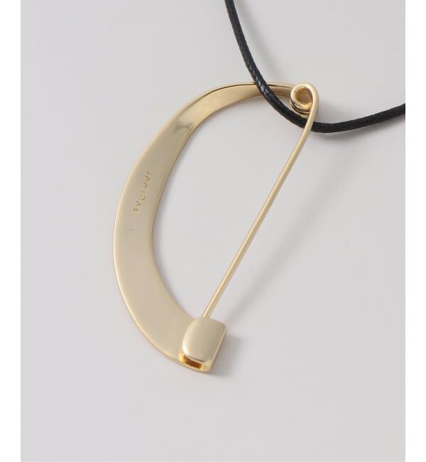Plage「《追加》JAMIRAY / ジャミレイ MODERN CURVE PIN ネックレス 2」|ネックレス|