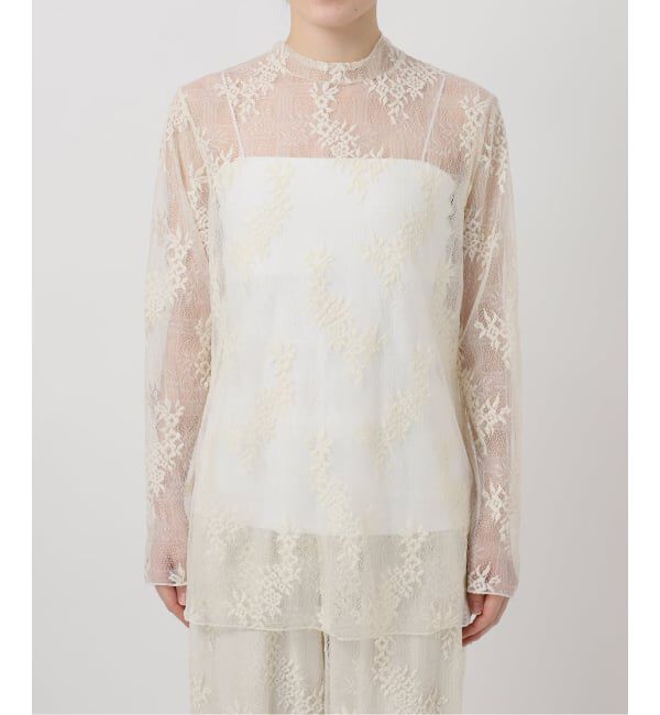 VERMEIL par iena「Soft Lace トップス」|シャツ・ブラウス|