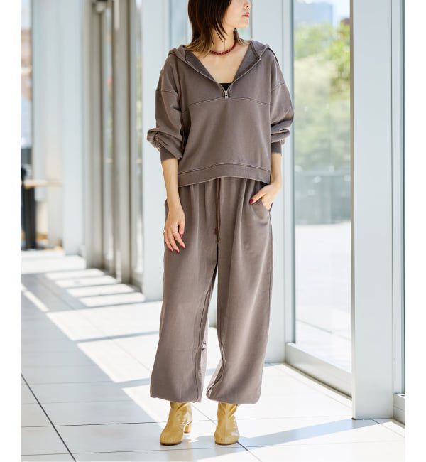 IENA LA BOUCLE「IENA LA BOUCLE ピグメントバイオスウェットパンツ」|その他|