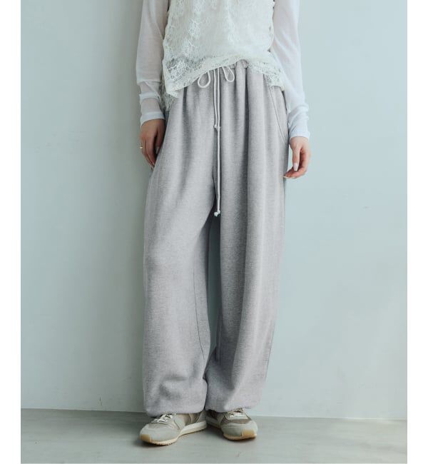 IENA LA BOUCLE「IENA LA BOUCLE ピグメントバイオスウェットパンツ」|その他|