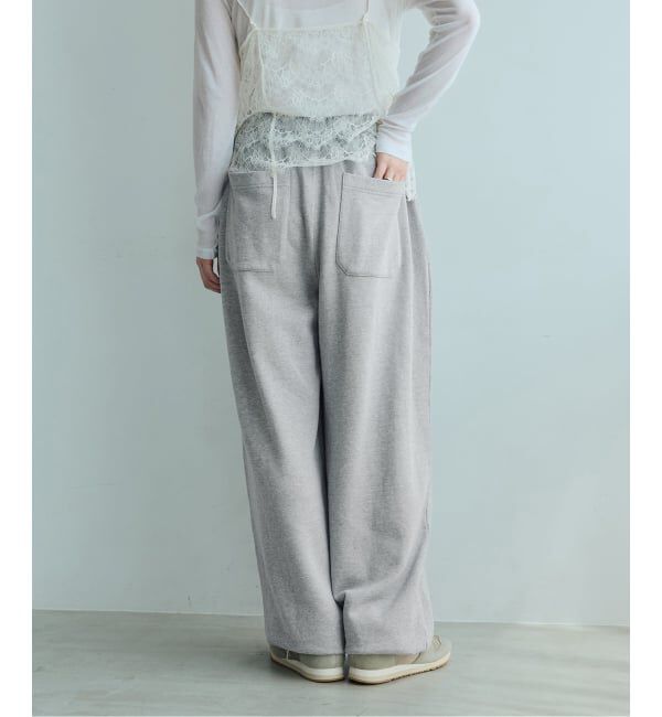 IENA LA BOUCLE「IENA LA BOUCLE ピグメントバイオスウェットパンツ」|その他|