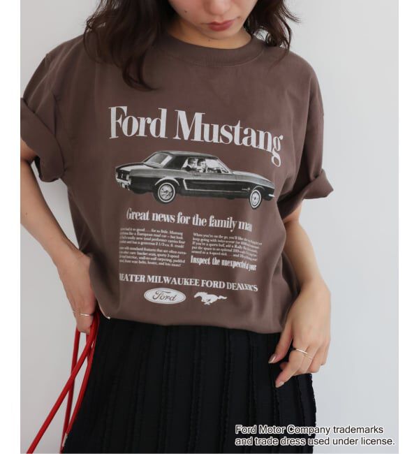 SLOBE IENA「《追加》GOOD ROCK SPEED SLOBE別注 Mustang TEE」|Tシャツ・カットソー|