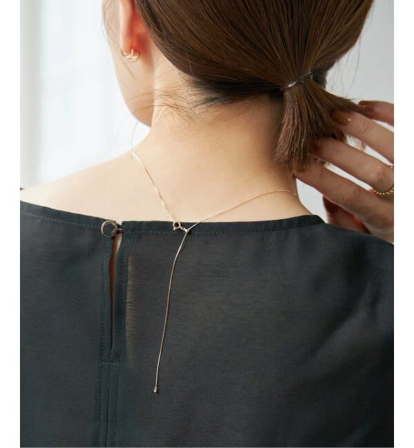 IENA「《追加予約》IENA 10K necklace 70cm ネックレス」|ネックレス|