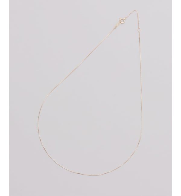 IENA「《追加予約》IENA 10K necklace 40cm ネックレス」|ネックレス|