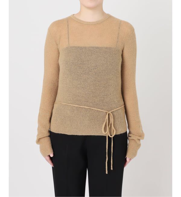 VERMEIL par iena「《予約》EHRECO エレコ Top」|ニット・セーター|