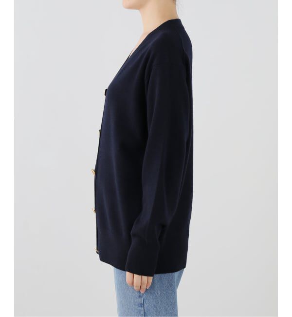 IENA「Raspail/ラスパイユ METAL BUTTON CARDIGAN カーディガン RK-221」|カーディガン|