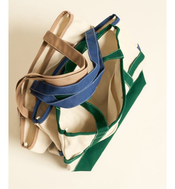 417 EDIFICE「WALKING STITCH &times; 417 daddy tote bag」|トートバッグ|