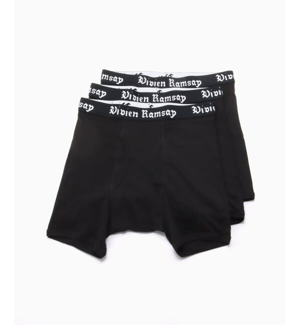 PULP「VIVIEN RAMSAY / ヴィヴィアンラムゼイ BOXER BRIEF(3 PACK)」|その他|ブラック