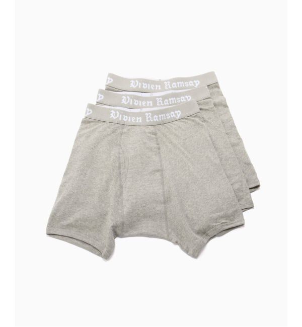 PULP「VIVIEN RAMSAY / ヴィヴィアンラムゼイ BOXER BRIEF(3 PACK)」|その他|グレーA
