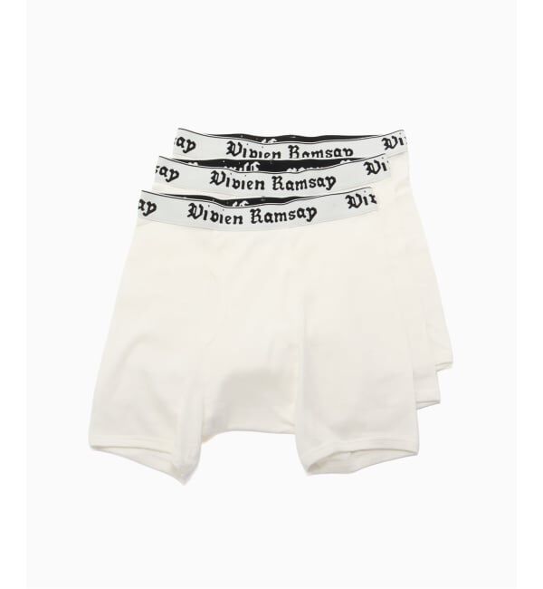 PULP「VIVIEN RAMSAY / ヴィヴィアンラムゼイ BOXER BRIEF(3 PACK)」|その他|ホワイト