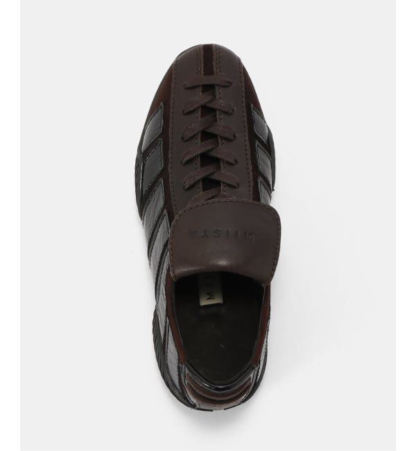 PULP「Miista/ミスタ Nikoletta Dark Brown Suede Sneake」|スニーカー|