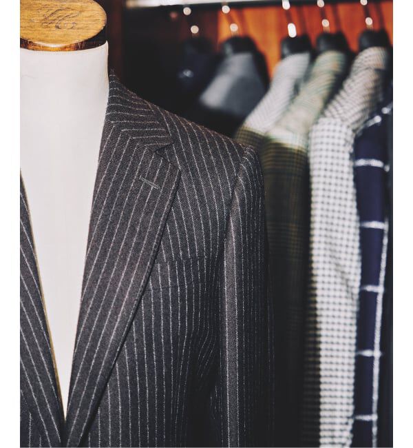 EDIFICE「Fumiya Hirano(フミヤヒラノ) 別注 Jermyn Stripe Trousers」|スラックス|