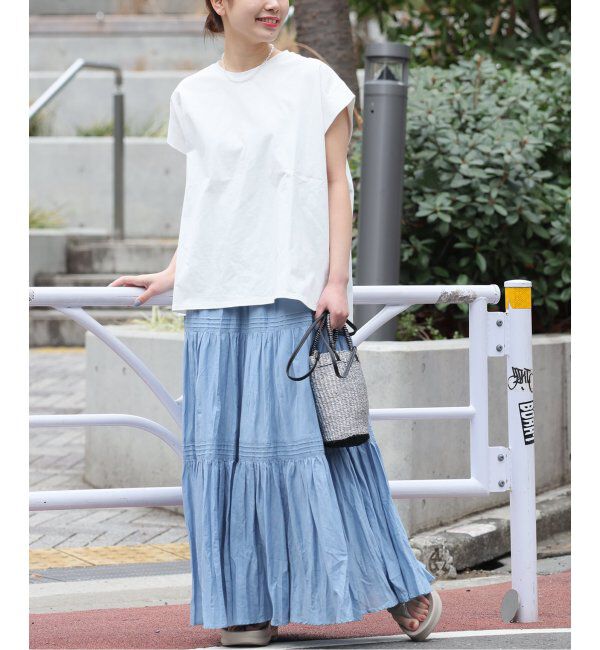 JOURNAL STANDARD relume「《追加》オーガニックコットン汗ジミタックプルオーバー」|Tシャツ・カットソー|