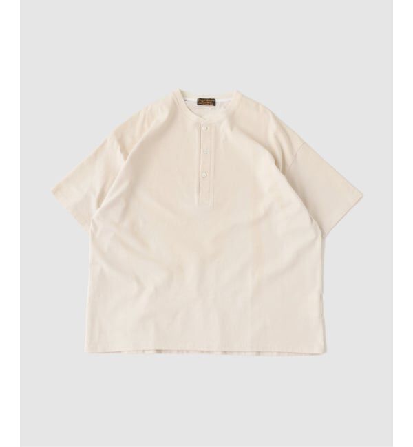J.S.Homestead「J.S.Homestead / フェード ヘンリー ネック Tシャツ」|Tシャツ・カットソー|