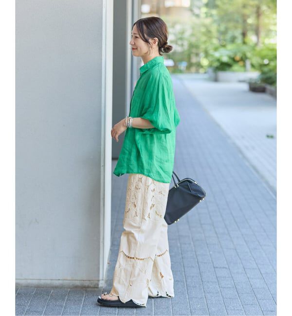 JOURNAL STANDARD「フラワーエンブロイダリースカラップ パンツ」|その他|