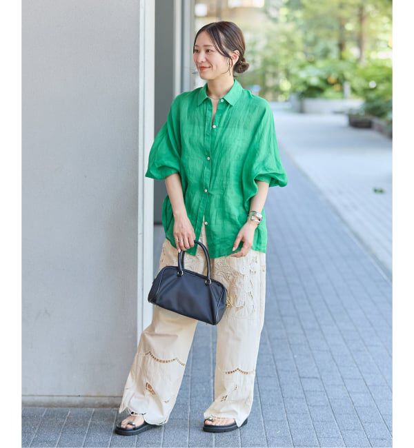 JOURNAL STANDARD「フラワーエンブロイダリースカラップ パンツ」|その他|